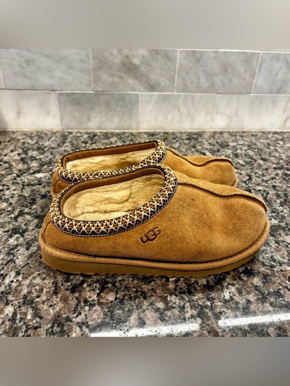 UGG Kids Chestnut Tasman Slippers